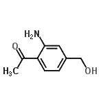 CAS#: 697306-41-5, 1-[2-Amino-4-(hydroxymethyl)phenyl]ethanone