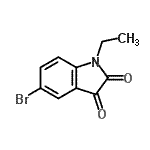 CAS#: 69736-76-1, 5-Bromo-1-ethyl-1H-indole-2,3-dione