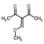 CAS 登录号：69740-33-6， 3-(甲氧基亚胺)-2,4-戊烷二酮