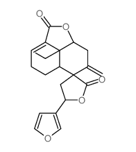 CAS#: 69749-00-4, (3S,5S,5'aS)-5-(3-Furyl)-4,5,5',5'abeta,7',8',8'aalpha,8'b-Octahydro-8'balpha-Hydroxymethyl-7'-Methylenespiro[Furan-3(2H),6'-[6H]Naphtho[1,8-bc]Furan]-2,2'(4'H)-Dione