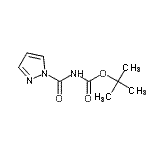 CAS#: 697797-77-6, 2-Methyl-2-propanyl (1H-pyrazol-1-ylcarbonyl)carbamate
