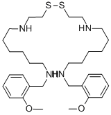 CAS#: 69790-18-7, N,N'-Bis(2-methoxybenzylaminohexyl)cystamine