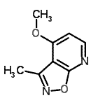 CAS#: 69790-41-6, 4-Methoxy-3-methyl[1,2]oxazolo[5,4-b]pyridine