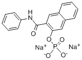 CAS 登录号:69815-54-9, 萘酚 As 磷酸酯二钠盐