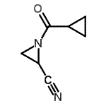 CAS 登录号：69827-48-1， 1-(环丙基羰基)-2-氮丙啶甲腈