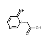 CAS 登录号：698338-52-2， (6-亚氨基-1(6H)-嘧啶基)乙酸