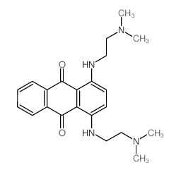 CAS#: 69895-68-7, 1,4-Bis[[2-(dimethylamino)ethyl]amino]-9,10-Anthracenedione