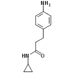 CAS#: 698992-37-9, 3-(4-Aminophenyl)-N-cyclopropylpropanamide