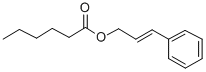 CAS 登录号：6994-20-3， 己酸肉桂酯