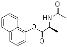 CAS 登录号：69975-68-4， N-乙酰基-L-丙氨酸 1-萘基酯
