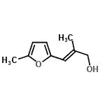 CAS#: 69978-24-1, (2E)-2-Methyl-3-(5-methyl-2-furyl)-2-propen-1-ol