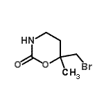 CAS#: 70029-94-6, 6-(Bromomethyl)-6-methyl-1,3-oxazinan-2-one