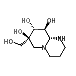 CAS#: 700372-12-9, (7S,8R,9S,9aR)-7-(Hydroxymethyl)octahydro-2H-pyrido[1,2-a]pyrimidine-7,8,9-triol