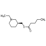 CAS 登录号：700870-69-5， [(3S)-1-乙基-3-哌啶基]甲基戊酸酯