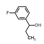 CAS#: 701-38-2, 1-(3-fluorophenyl)propan-1-ol