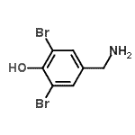 CAS#: 701-68-8, 4-(Aminomethyl)-2,6-dibromophenol