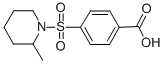 CAS#: 70111-45-4, 4-[(2-Methylpiperidin-1-Yl)Sulfonyl]Benzoic Acid