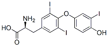 CAS#: 7013-53-8, (2S)-2-Amino-3-[4-(4-Hydroxy-3-Iodo-Phenoxy)-3,5-Diiodo-Phenyl]Propanoic Acid