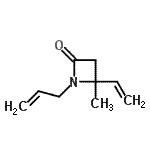 CAS#: 701304-73-6, 1-Allyl-4-methyl-4-vinyl-2-azetidinone