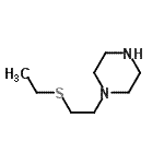 CAS#: 702-07-8, 1-[2-(Ethylsulfanyl)ethyl]piperazine