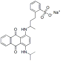CAS#: 70224-88-3, Sodium [3-[[9,10-Dihydro-4-(Isopropylamino)-9,10-Dioxo-1-Anthryl]Amino]Butyl]Benzenesulphonate