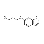 CAS#: 70260-96-7, 6-(3-Chloropropoxy)-1H-indole