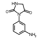 CAS 登录号：702638-03-7， 3-(3-氨基苯基)-2,4-咪唑烷二酮