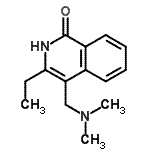 CAS#: 702707-76-4, 4-[(Dimethylamino)methyl]-3-ethyl-1(2H)-isoquinolinone