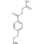 CAS#: 7028-68-4, 4-[4-(Ethylsulfanyl)phenyl]-4-oxobutanoic acid
