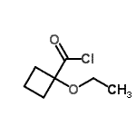 CAS#: 70339-22-9, 1-Ethoxycyclobutanecarbonyl chloride