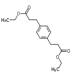 CAS#: 70364-29-3, Diethyl 3,3'-(1,4-phenylene)dipropanoate