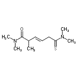 CAS#: 70367-52-1, (3E)-6-(Dimethylamino)-N,N,2-trimethyl-6-thioxo-3-hexenamide
