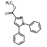 CAS#: 70375-79-0, Methyl 1,5-diphenyl-1H-pyrazole-3-carboxylate