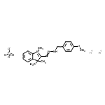 CAS#: 70398-33-3, 2-[(4-Methoxybenzyl)carbonohydrazonoyl]-1,3,3-trimethyl-3H-indolium hydrogen phosphate (1:2:1)