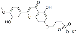 CAS#: 70412-86-1, Potassium 3-[5-Hydroxy-2-(3-Hydroxy-4-Methoxy-Phenyl)-4-Oxo-Chromen-7-Yl]Oxypropane-1-Sulfonate