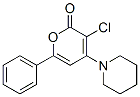 CAS 登录号：70486-05-4， 3-氯-6-苯基-4-(1-哌啶基)吡喃-2-酮