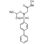 CAS#: 704888-90-4, N<sup>2</sup>-(4-Biphenylylsulfonyl)-N-hydroxy-N<sup>2</sup>-isopropoxyglycinamide