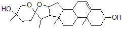 CAS#: 7050-41-1, (25S)-Spirost-5-Ene-3beta,25-Diol