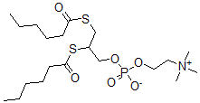 CAS#: 70504-26-6, 1,2-Hexanoylthiophosphotidylcholine