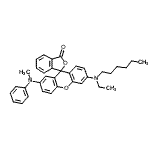 CAS 登录号：70516-54-0， 6'-[乙基(己基)氨基]-2'-[甲基(苯基)氨基]-3H-螺[2-苯并呋喃-1,9'-氧杂蒽]-3-酮