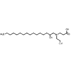CAS#: 70521-72-1, N-(2-Hydroxyethyl)-N-(2-hydroxyhexadecyl)-beta-alanine