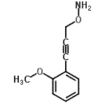 CAS#: 705246-70-4, 1-[3-(Aminooxy)-1-propyn-1-yl]-2-methoxybenzene