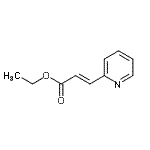 CAS#: 70526-11-3, Ethyl (2E)-3-(2-pyridinyl)acrylate