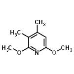 CAS#: 705287-29-2, 2,6-Dimethoxy-3,4-dimethylpyridine