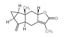 CAS#: 70578-36-8, (4aS)-4aalpha,5,5aalpha,6,6aalpha,6b,7,7abeta-Octahydro-3,6bbeta-Dimethyl-5-Methylenecycloprop[2,3]Indeno[5,6-b]Furan-2(4H)-One