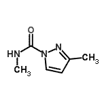 CAS#: 70584-10-0, N,3-Dimethyl-1H-pyrazole-1-carboxamide