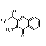 CAS#: 70589-51-4, 3-Amino-2-isopropyl-4(3H)-quinazolinone