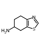 CAS#: 70590-66-8, 4,5,6,7-Tetrahydro-1,3-benzothiazol-6-amine