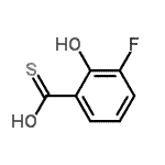 CAS#: 705950-02-3, 3-Fluoro-2-hydroxybenzenecarbothioic S-acid