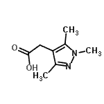 CAS#: 70598-03-7, (1,3,5-Trimethyl-1H-pyrazol-4-yl)acetic acid